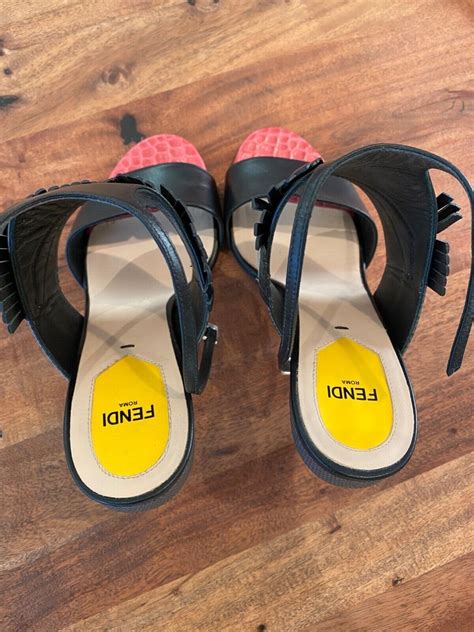 fendi monster shoe sale|fendi sandals for women.